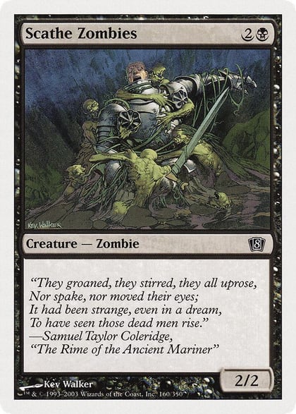 Scathe Zombies, 8th Edition 160