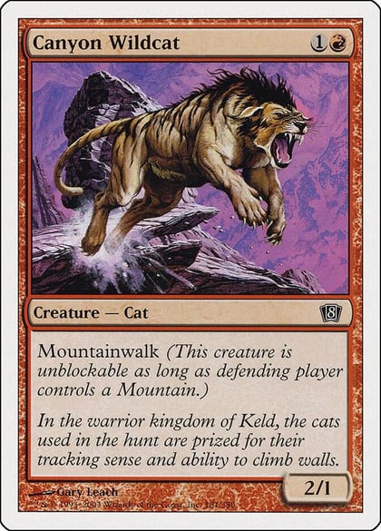 Canyon Wildcat, 8th Edition 181