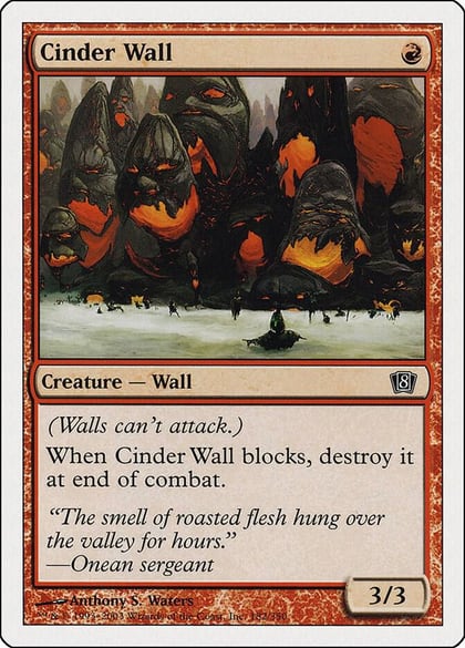 Cinder Wall, 8th Edition 182