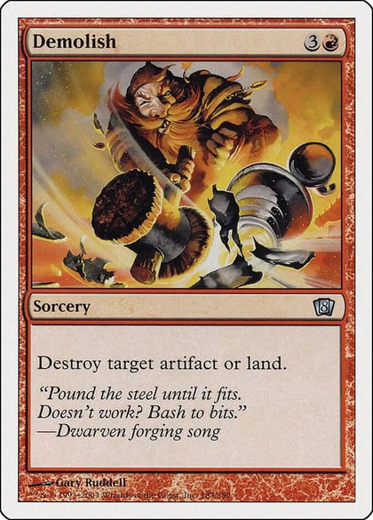 Demolish, 8th Edition 183