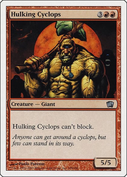 Hulking Cyclops, 8th Edition 195