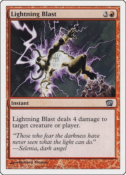 Lightning Blast, 8th Edition 200