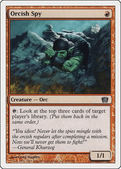 Orcish Spy, 8th Edition 208