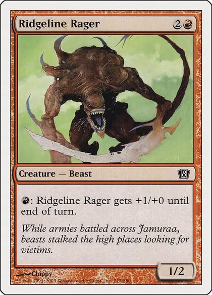 Ridgeline Rager, 8th Edition 215