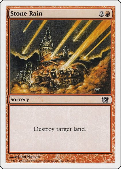 Stone Rain, 8th Edition 225