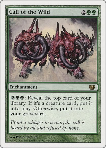 Call of the Wild, 8th Edition 235