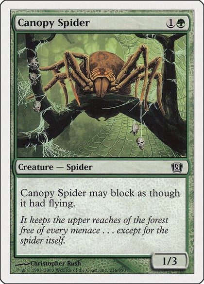 Canopy Spider, 8th Edition 236