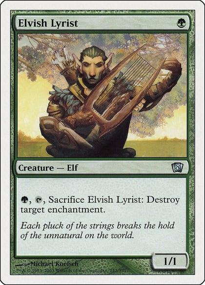 Elvish Lyrist, 8th Edition 242