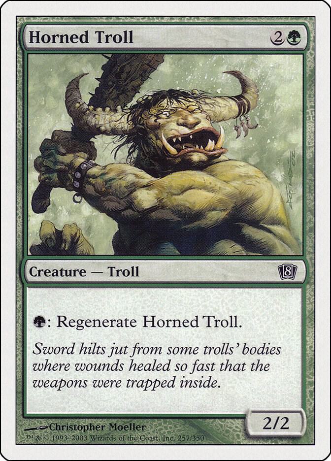 Horned Troll, 8th Edition 257