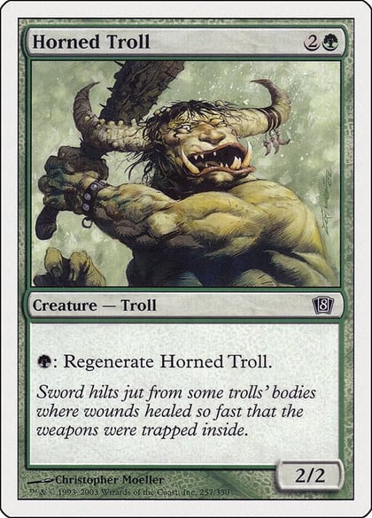 Horned Troll, 8th Edition 257