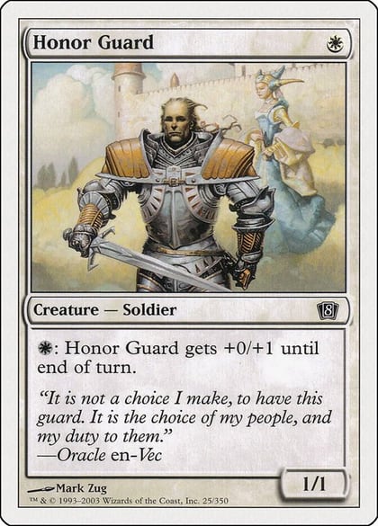 Honor Guard, 8th Edition 25