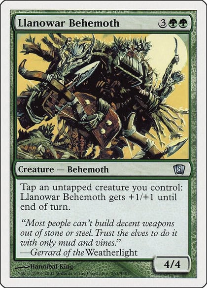 Llanowar Behemoth, 8th Edition 261