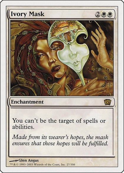 Ivory Mask, 8th Edition 27