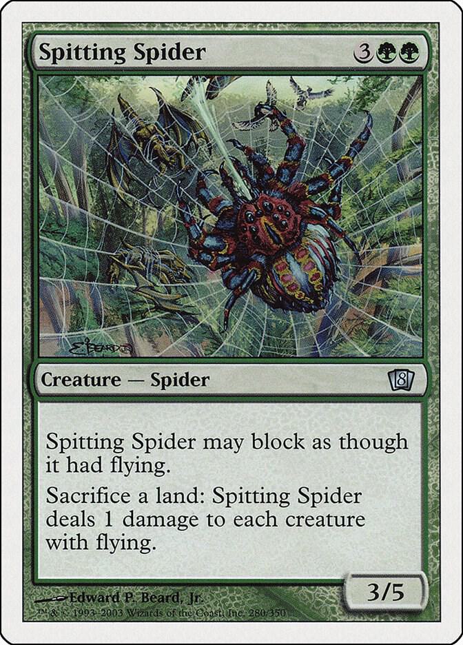 Spitting Spider, 8th Edition 280