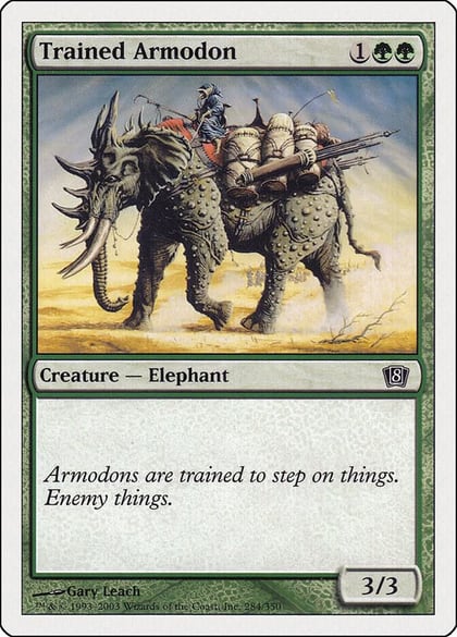Trained Armodon, 8th Edition 284