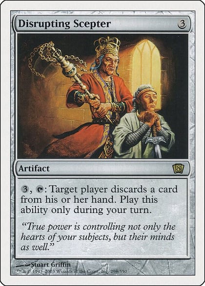 Disrupting Scepter, 8th Edition 298