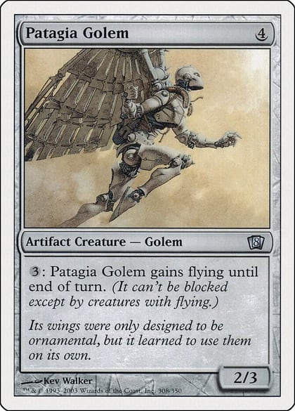 Patagia Golem, 8th Edition 308