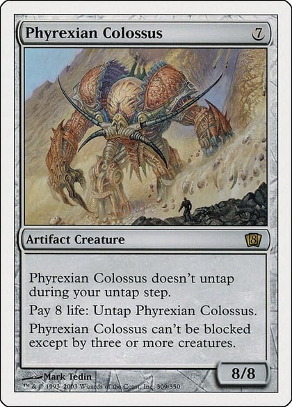 Phyrexian Colossus, 8th Edition 309