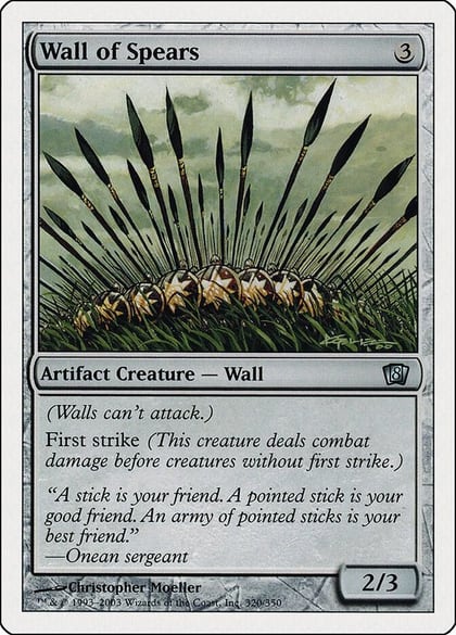 Wall of Spears, 8th Edition 320