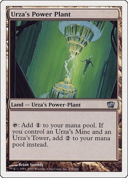 Urza's Power Plant, 8th Edition 329