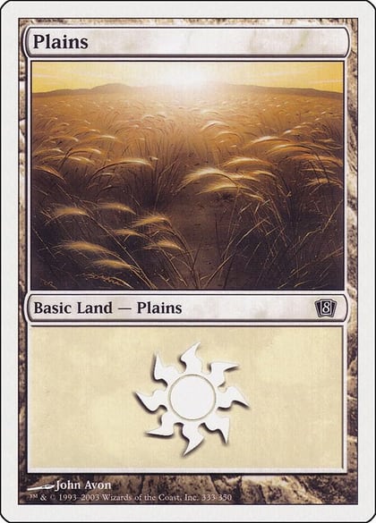 Plains (333), 8th Edition 333
