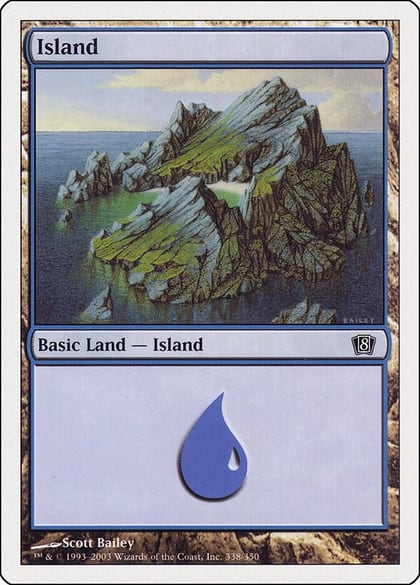Island (338), 8th Edition 338