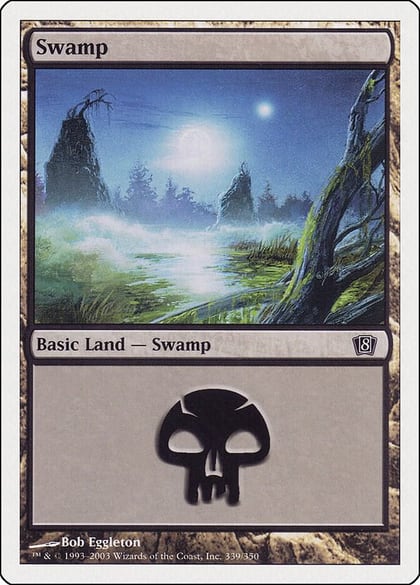 Swamp (339), 8th Edition 339