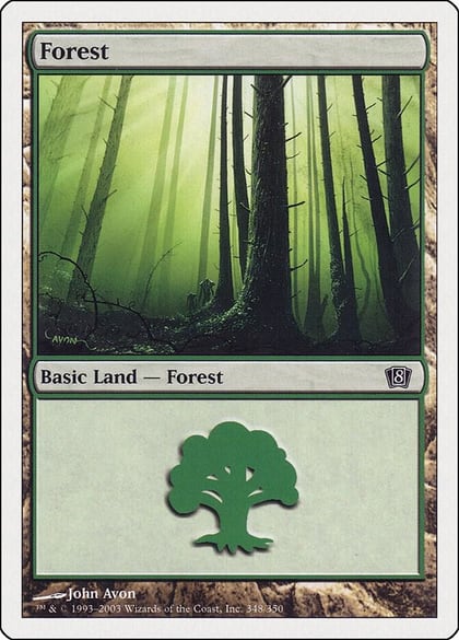 Forest (348), 8th Edition 348