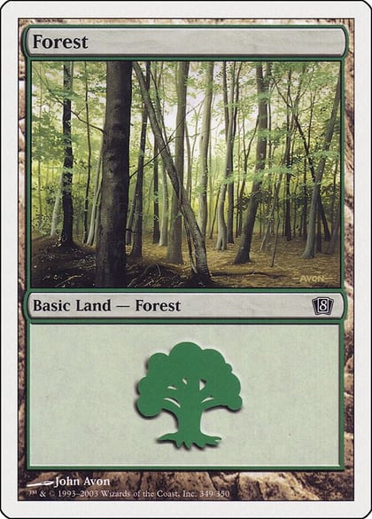 Forest (349), 8th Edition 349