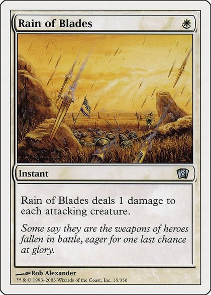 Rain of Blades, 8th Edition 35