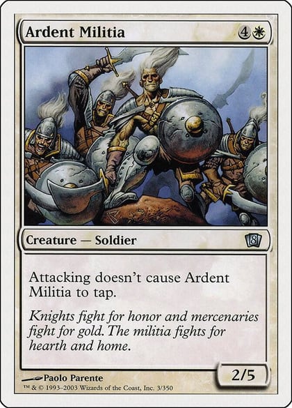 Ardent Militia, 8th Edition 3