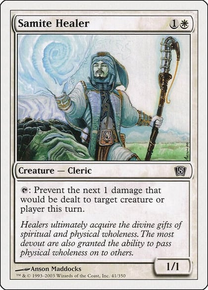 Samite Healer, 8th Edition 41