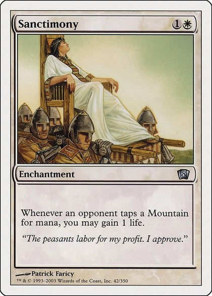 Sanctimony, 8th Edition 42