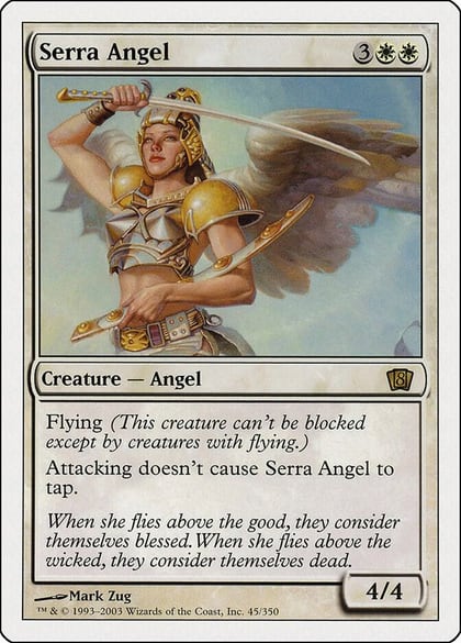 Serra Angel, 8th Edition 45