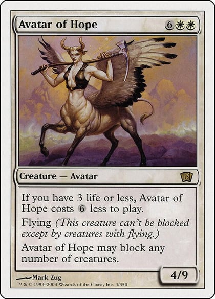 Avatar of Hope, 8th Edition 4