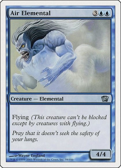 Air Elemental, 8th Edition 59