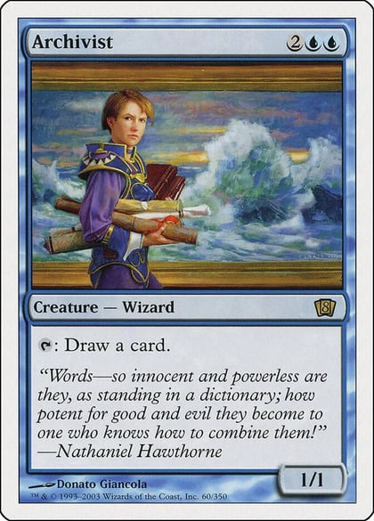 Archivist, 8th Edition 60