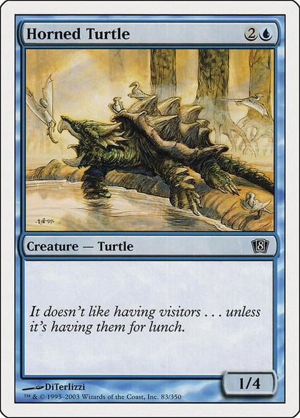 Horned Turtle, 8th Edition 83