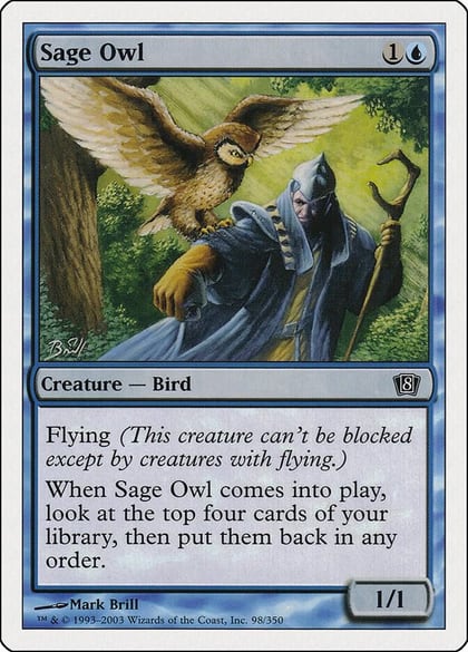 Sage Owl, 8th Edition 98