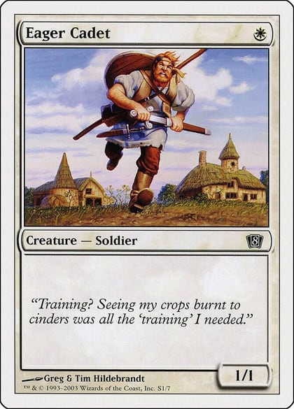 Eager Cadet, 8th Edition S1