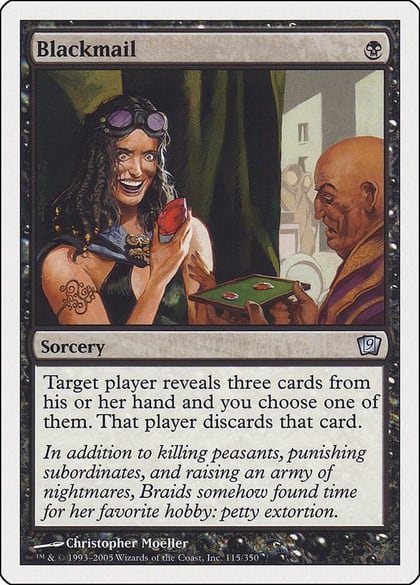 Blackmail, 9th Edition 115
