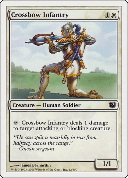 Crossbow Infantry, 9th Edition 12