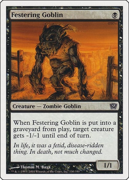 Festering Goblin, 9th Edition 130