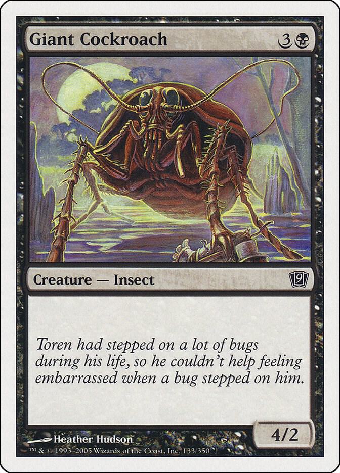 Giant Cockroach, 9th Edition 133