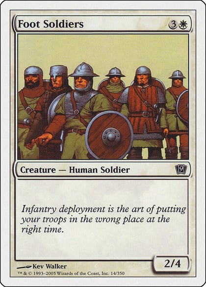 Foot Soldiers, 9th Edition 14