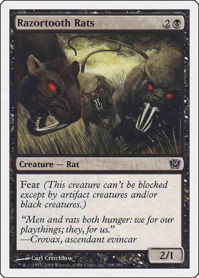 Razortooth Rats, 9th Edition 158