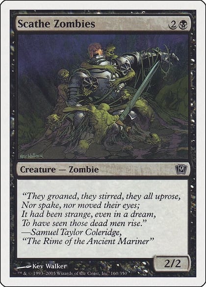 Scathe Zombies, 9th Edition 160