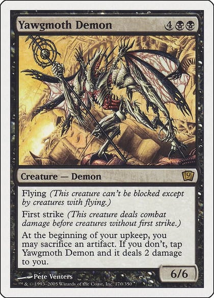 Yawgmoth Demon, 9th Edition 170