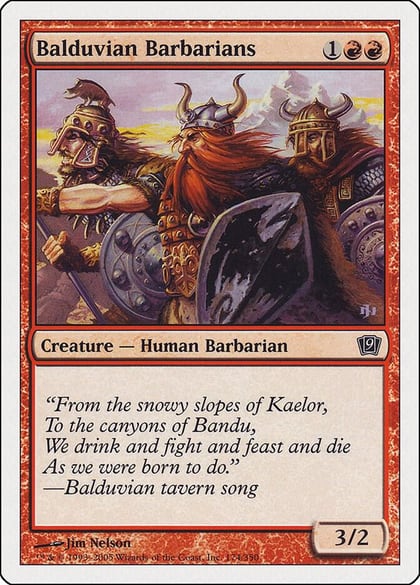 Balduvian Barbarians, 9th Edition 174
