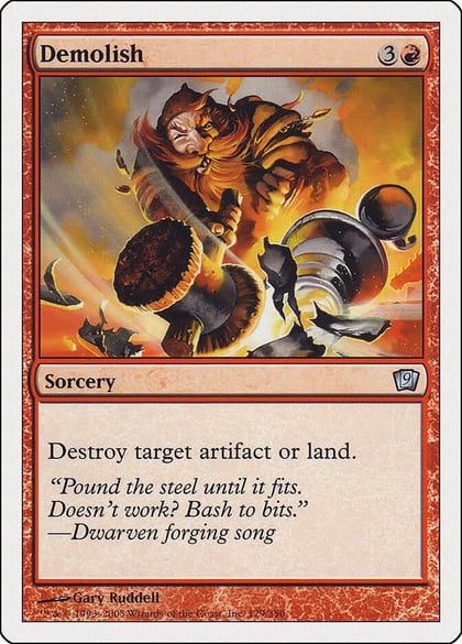 Demolish, 9th Edition 179